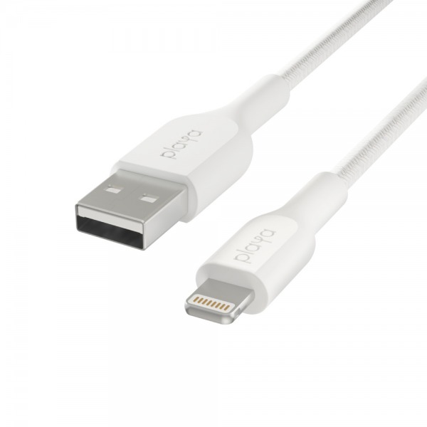 PMBK1002YZ1M - Cáp USB-A to Lightning Belkin Playa 12W vỏ dù 1M - 4