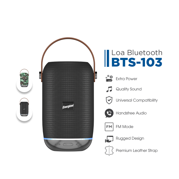 BTS103BK - Loa Bluetooth Energizer BTS103BK - 5