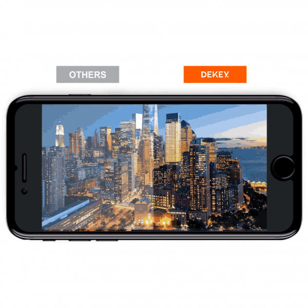 41180551602 - Cường lực Dekey Deluxe cho iPhone 7Plus 8Plus - 4