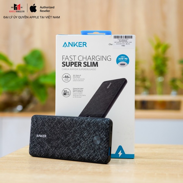 A1244H12 - Pin sạc dự phòng Anker 10.000mAh 20W PD Powercore Slim A1244 - 2