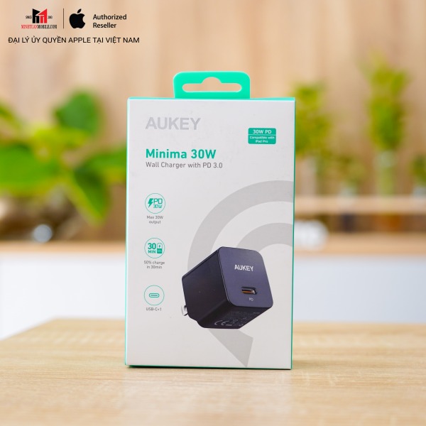 PA-Y30S-BLK - Cốc sạc nhanh Aukey 30W PD PAY30 - 2