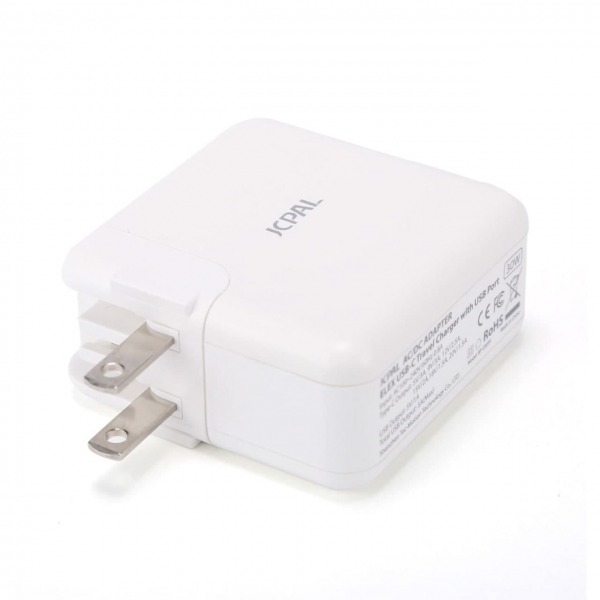 JCP6151 - Cốc sạc nhanh 2 cổng JCPAL 30W USB-C PD - 2