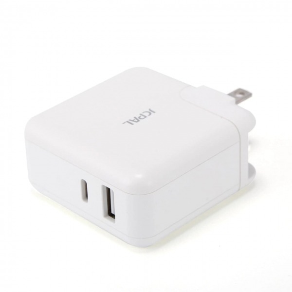 JCP6151 - Cốc sạc nhanh 2 cổng JCPAL 30W USB-C PD - 3