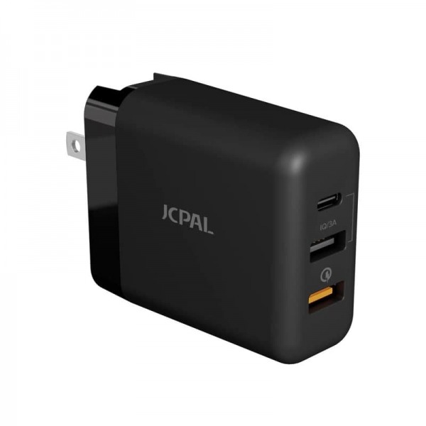 JCP6139 - Cốc sạc JCPAL 30W Travel Multiport QC 3.0 - 2