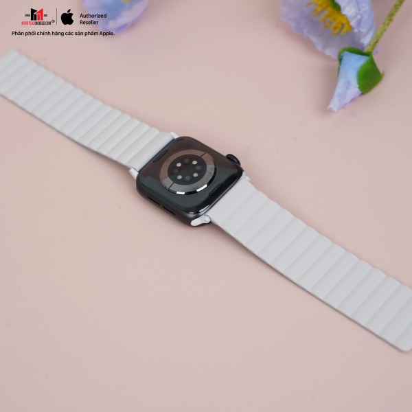 UNIQ41MMREVBLUBLK - Dây đeo Apple Watch 38 40 41mm UNIQ Revix Reversible Magnetic Silicone Strap - 11