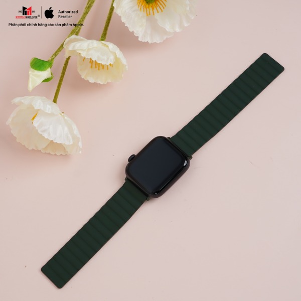 UNIQ41MMREVBLUBLK - Dây đeo Apple Watch 38 40 41mm UNIQ Revix Reversible Magnetic Silicone Strap - 12