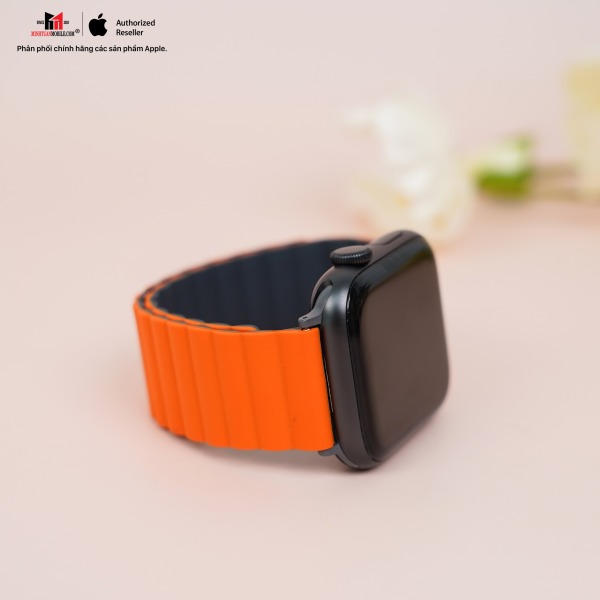 UNIQ41MMREVBLUBLK - Dây đeo Apple Watch 38 40 41mm UNIQ Revix Reversible Magnetic Silicone Strap - 8