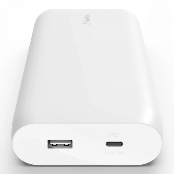 BPB002BTWT - Pin sạc dự phòng Belkin 20.000 mAh 30W PD Polymer Pocket Power BPB002 - BPB002BTWT - 6