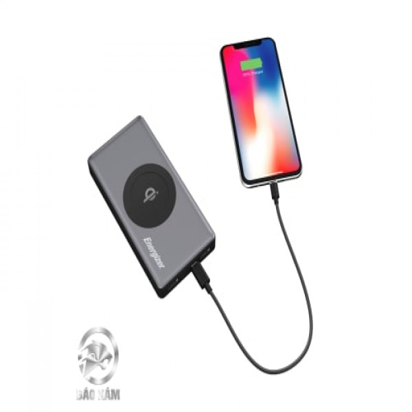QE10000GY. - Sạc dự phòng Energizer tích hợp sạc không dây 10.000mAh QE10000GY Đã Qua Sử Dụng - 3