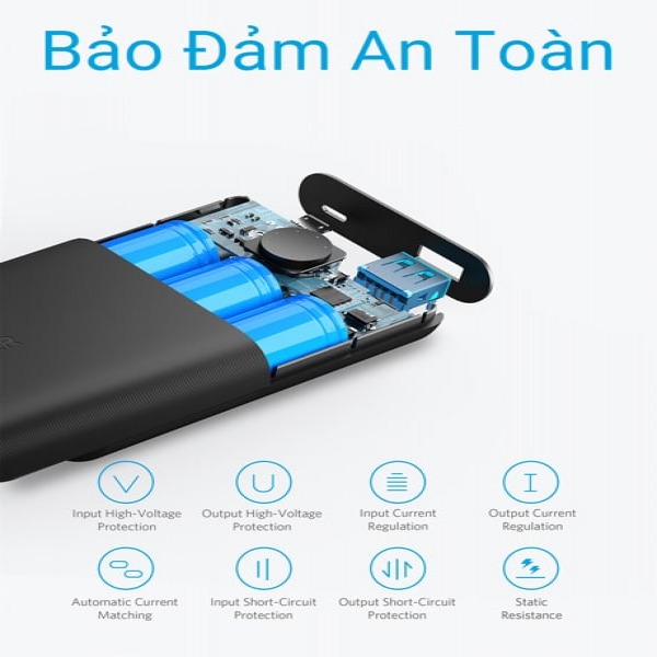 A1230011 - Pin sạc dự phòng Anker 10.000 mAh 18W PowerCore II A1230 - 4