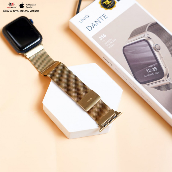 44DANGLD - Dây đeo Apple Watch 42 44mm UNIQ Dante Milan 2021 - 3