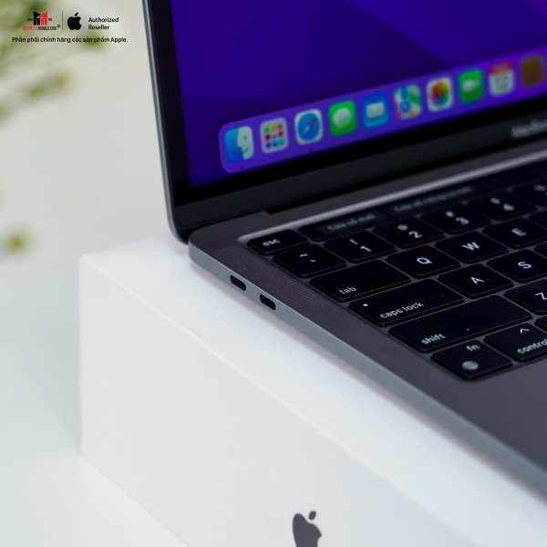 MACBOOK PRO M2 8GB 256GB GRAY LIKENEW - [KÈO THƠM] MacBook Pro 13 M2 8G 256GB Gray - Likenew (Cốc cáp chưa bung, sạc 4 lần) - 2