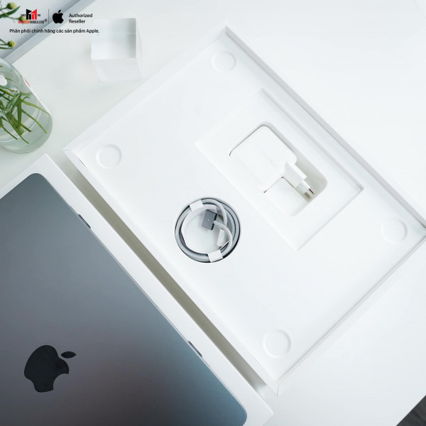 MACBOOK AIR 13INCH M2 256GB GRAY - [KÈO THƠM] MacBook Air 13 M2 8GPU 8CPU 8G 256GB Gray - Likenew (Đã khui seal ngoài, chưa active, cốc cáp chưa bung) - 6