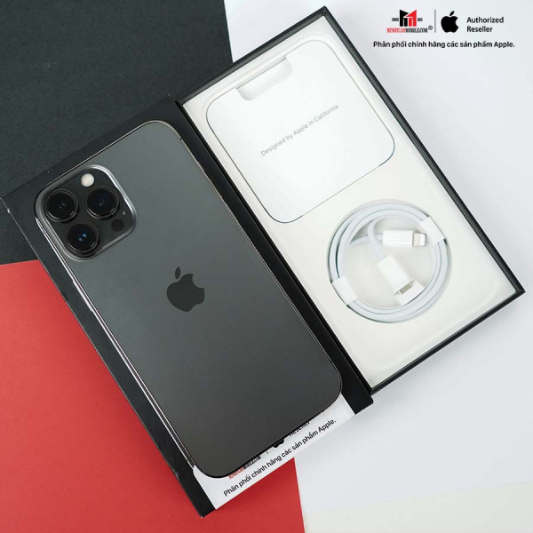 IPHONE 13 PROMAX 256GB GRAY LIKE NEW - [KÈO THƠM] iPhone 13 Pro Max Gray 256GB - Likenew Fullbox - chính hãng VN A (Hộp cáp mới) - 3
