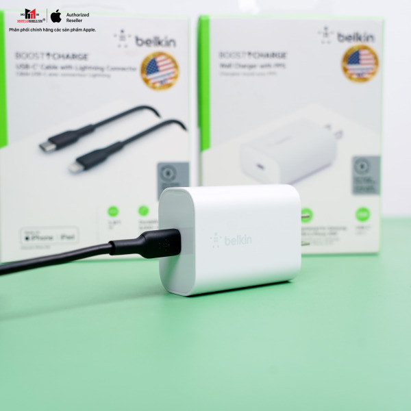 WCA004DQWH - Cốc sạc nhanh Belkin 25W Type-C PD Wall Charger - 11