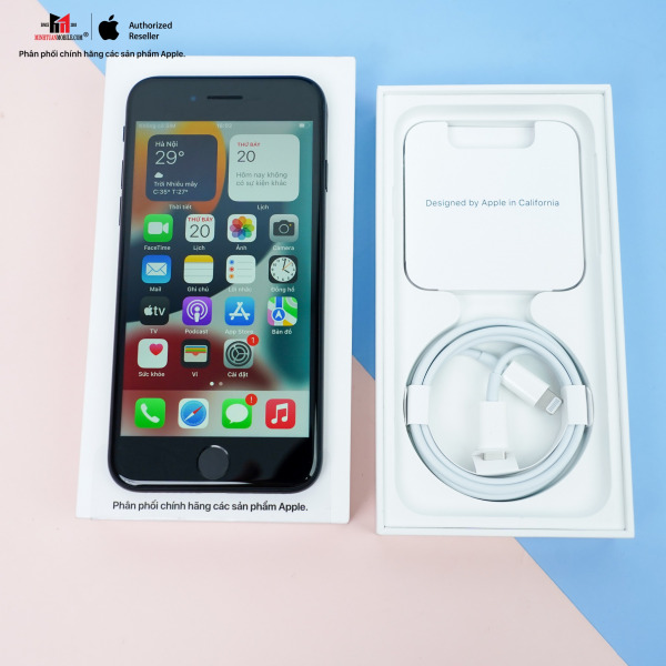 359949181357596 - [KÈO THƠM] iPhone SE 2022 64GB Black Likenew Fullbox - Chính hãng VN A (Cáp chưa bung - Chưa sạc lần nào) - 4