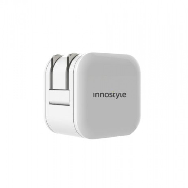 IC12SA - Cốc sạc Innostyle 2 cổng 12W USB-A Minigo 2 Smart Charging Ai - 5