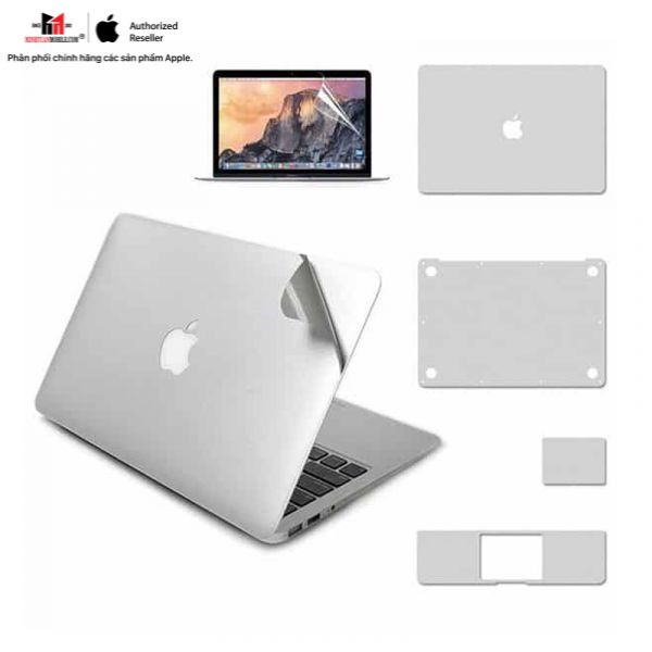 MOC8370 - Bộ dán MacBook Air 13 inch M1 MOCOLL 5 in 1 Full - 5