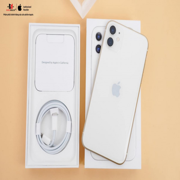 IPHONE1164GBLIKENEW - [KÈO THƠM] iPhone 11 64GB White Fullbox - Likenew - Chính hãng VN A (Active nhầm dung lượng - Cáp chưa bung) - 2