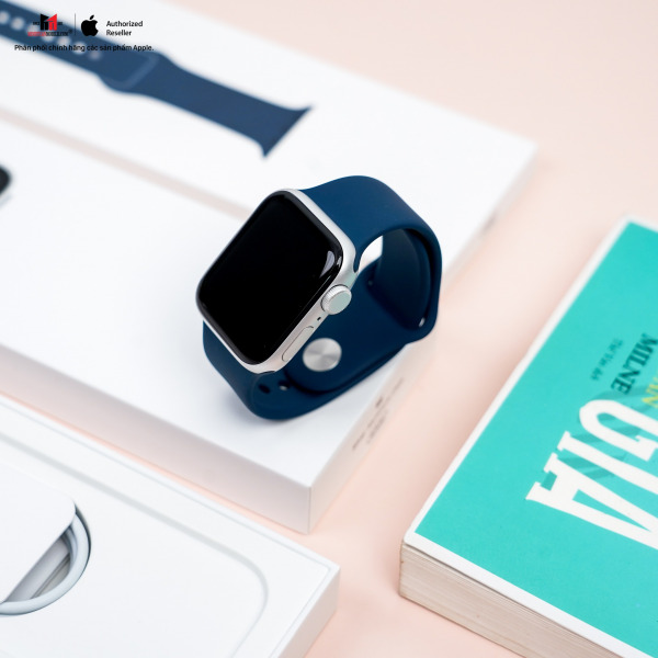 G99HL6Y0Q07R - [KÈO THƠM] Apple Watch SE GPS 40mm Silver Blue Sport Band - Likenew (Sạc 10 lần - Máy đẹp - Cáp chưa bung) - 5