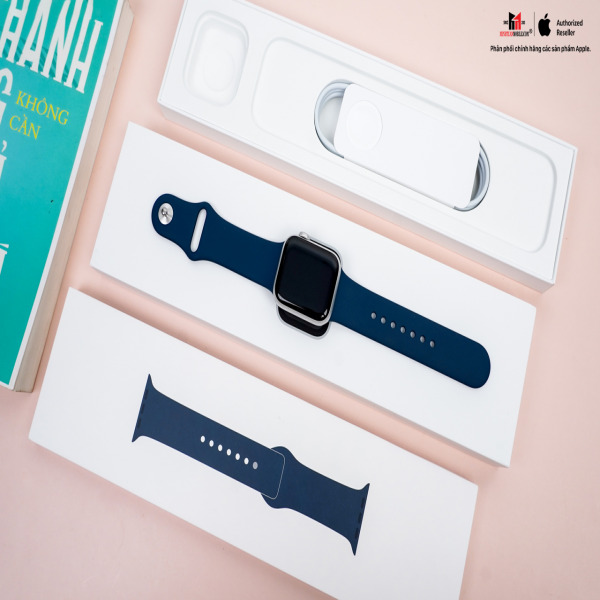 G99HL6Y0Q07R - [KÈO THƠM] Apple Watch SE GPS 40mm Silver Blue Sport Band - Likenew (Sạc 10 lần - Máy đẹp - Cáp chưa bung) - 6