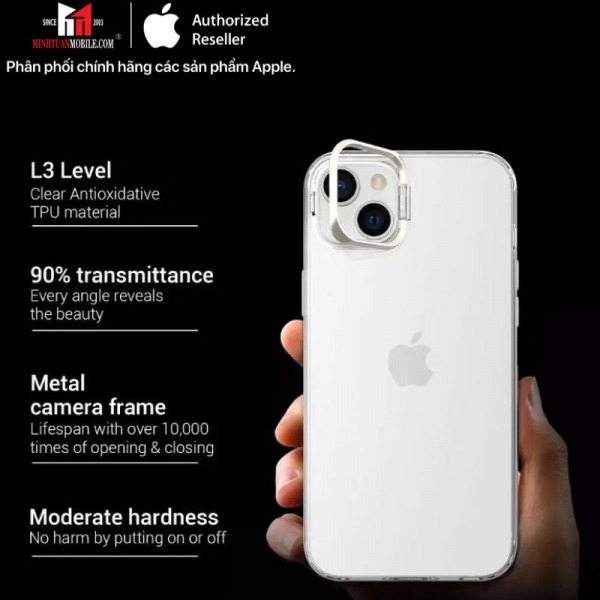 JA6372 - Ốp lưng iPhone 14 Plus Jinya Proclear - 4