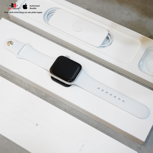 GY6HH04NQ1RN - [KÈO THƠM] Apple Watch S6 GPS 44mm Silver Fullbox Likenew - Chính Hãng VN A (Máy trả bảo hành) - 3