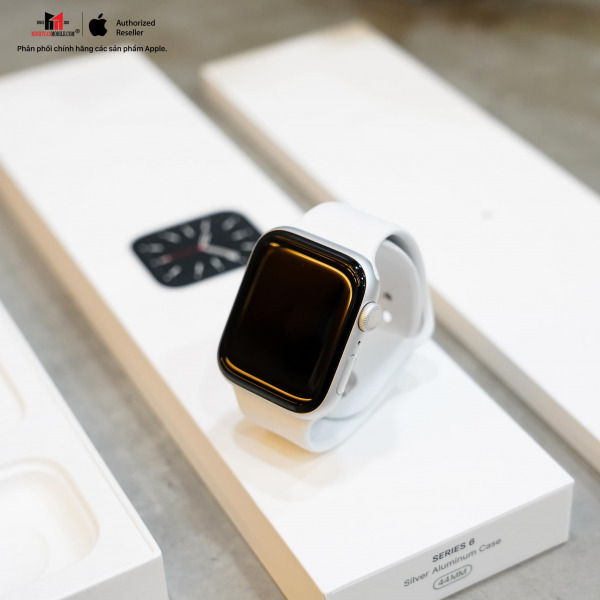 GY6HH04NQ1RN - [KÈO THƠM] Apple Watch S6 GPS 44mm Silver Fullbox Likenew - Chính Hãng VN A (Máy trả bảo hành) - 5