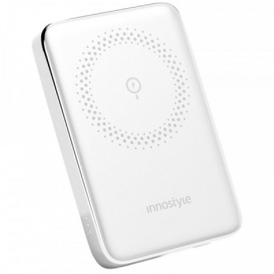 Pin sạc dự phòng Innostyle 10.000 mAh 20W PowerMag Slim (Trắng)