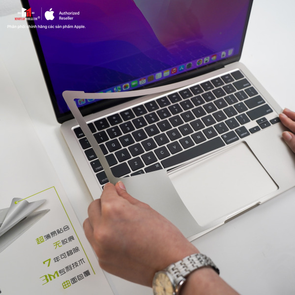 JMA13M2MN - Bộ dán MacBook Air 13 inch M2 M3 JRC 5 in 1 Full - 6