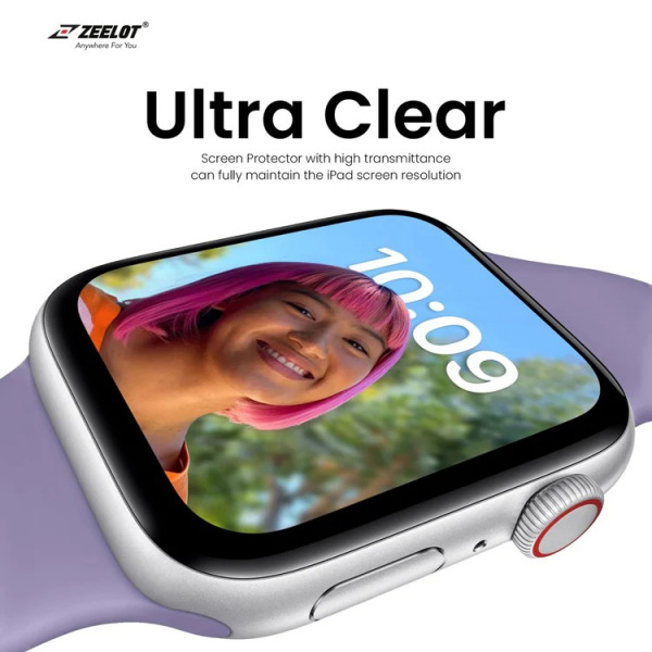 513858 - Cường lực Apple Watch 41mm Zeelot Clear - 6