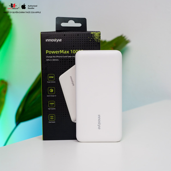 IP20PDBLK - Pin sạc dự phòng Innostyle PowerMax 10.000 mAh 20W PD QC 3.0 IP20PD - 9