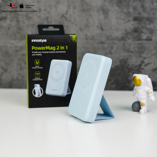 IS20PDBLK - Pin sạc dự phòng Innostyle 10.000 mAh 20W PowerMag 2 in 1 Stand - IS20PDBLK - 11