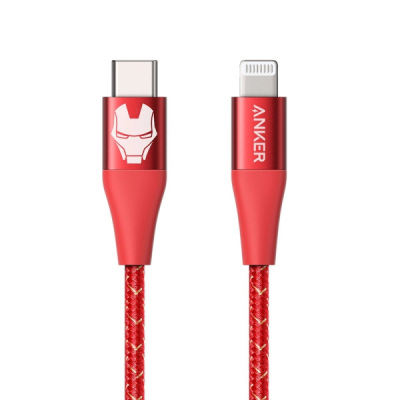 A9548091 - Cáp Type C to Lightning Anker Powerline III 0.9M phiên bản Marvel A9548 - A9548091