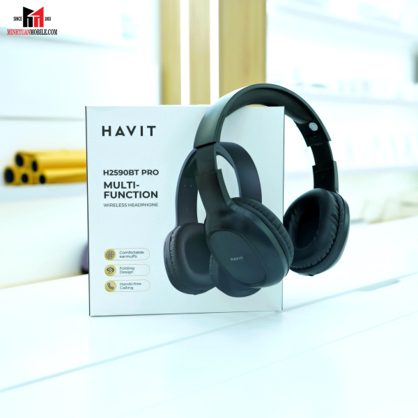 H2590BTPROBK - Tai nghe chụp tai Havit H2590BT Pro - H2590BTPROBK - 10