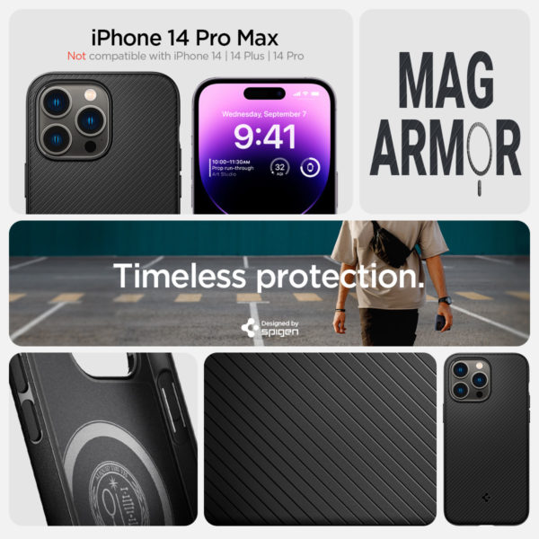 ACS04845 - Ốp lưng Magsafe iPhone 14 Pro Max Spigen Armor - 20