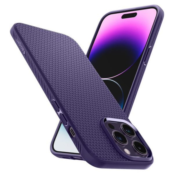 ACS05578 - Ốp lưng iPhone 14 Pro Spigen Liquid Air Deep Purple - 6