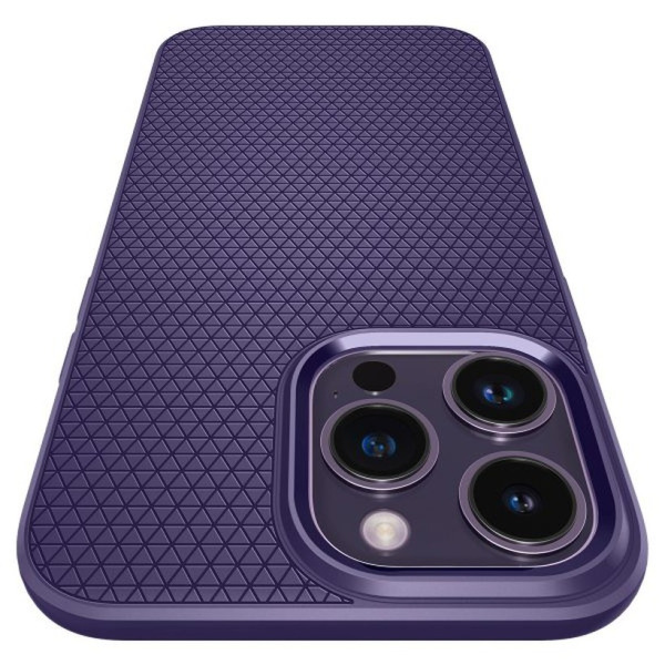 ACS05578 - Ốp lưng iPhone 14 Pro Spigen Liquid Air Deep Purple - 7