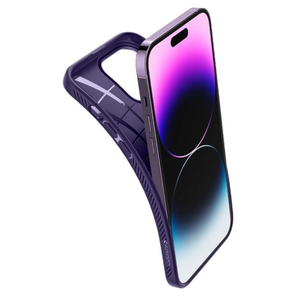 ACS05578 - Ốp lưng iPhone 14 Pro Spigen Liquid Air Deep Purple - 8