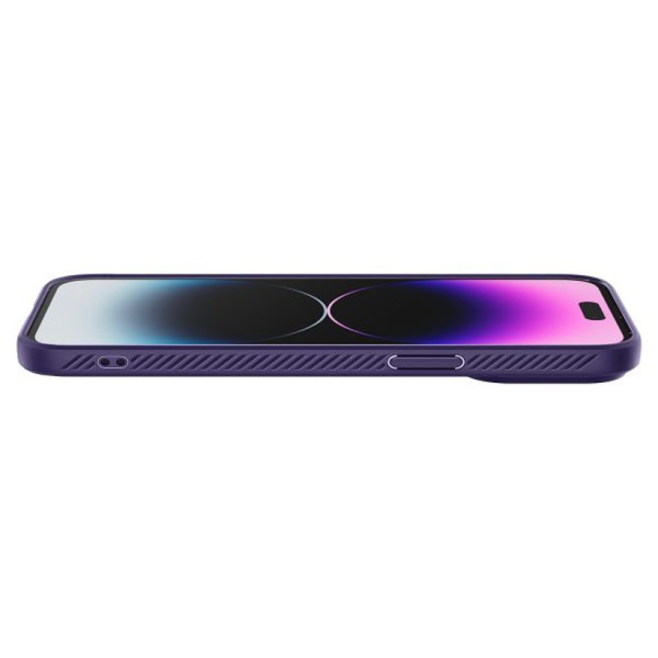 ACS05578 - Ốp lưng iPhone 14 Pro Spigen Liquid Air Deep Purple - 13