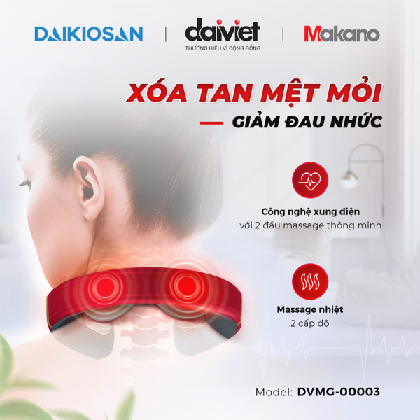 DVMG00003 - Máy massage cổ xung điện Đại Việt DVMG00003 - 2