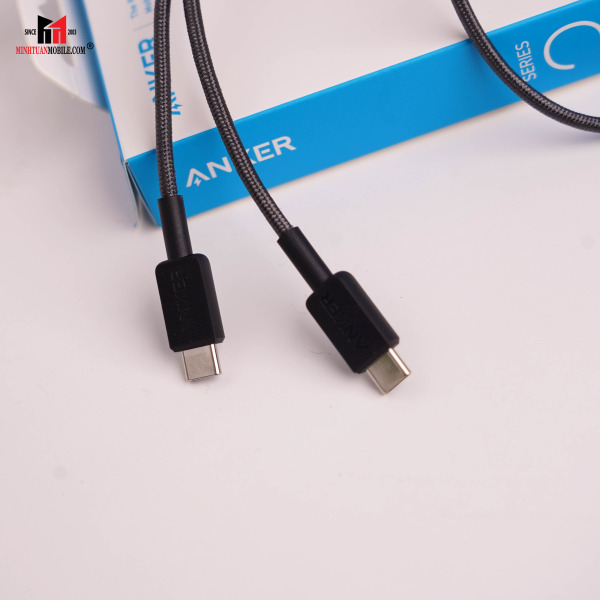 A81F5H11 - Cáp Type-C to Type-C Anker 0.9m 60W 322 Nylon A81F5 - 7