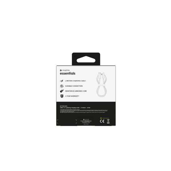 409912245 - Cáp Type-C to Lightning Mophie Essentials MFi 2M - 11