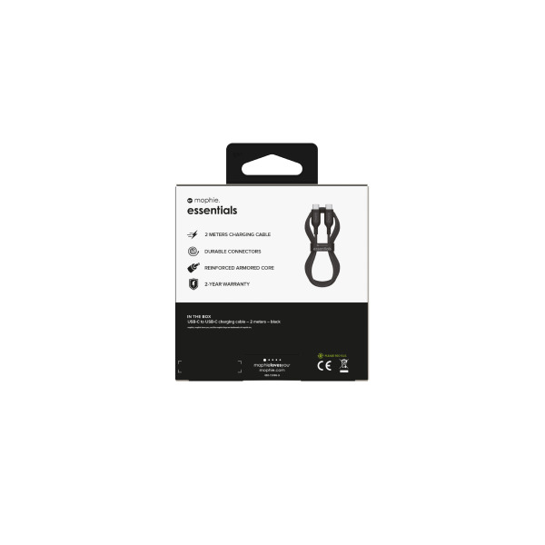 409912237 - Cáp Type-C to Type-C Mophie Essentials 60W 2M - 6