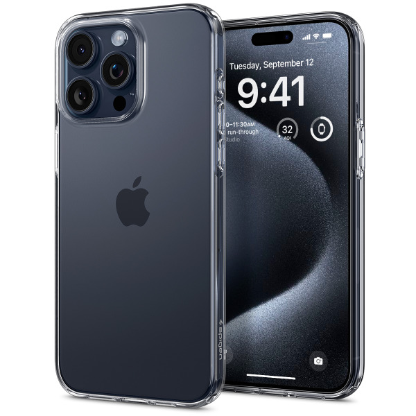 ACS06699 - Ốp lưng iPhone 15 Pro Spigen Liquid Crystal Clear - 2