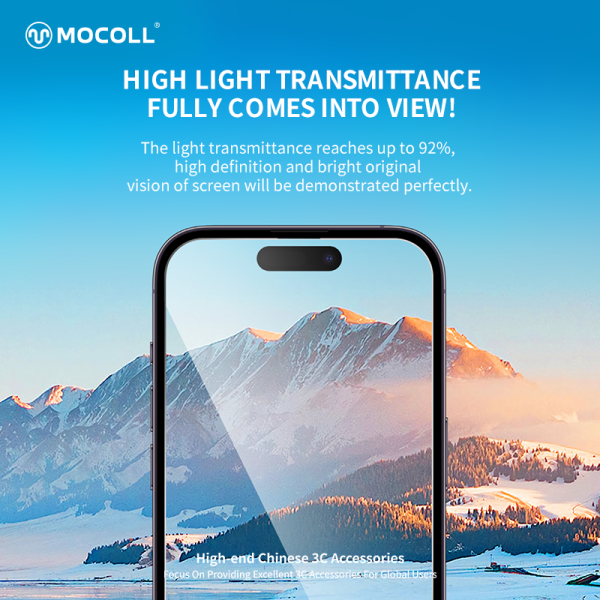 MOC6025 - Cường lực iPhone 15 MOCOLL 2.5D Full - 8