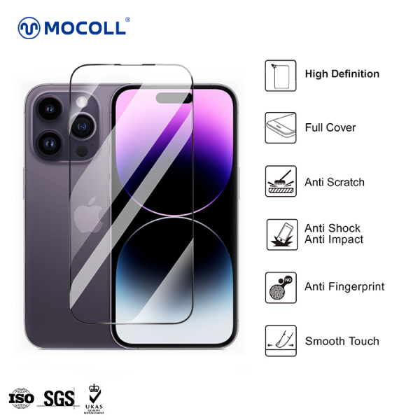 MOC6049 - Cường lực iPhone 15 Plus MOCOLL 2.5D Full - 11