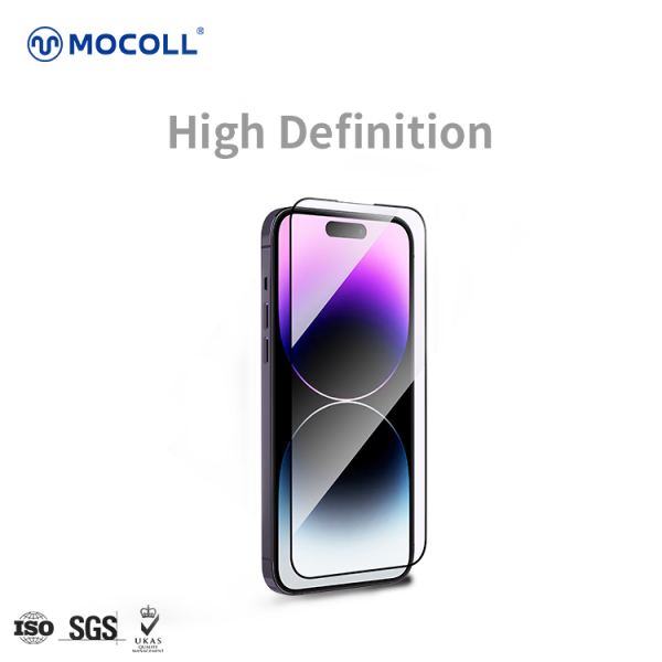 MOC6049 - Cường lực iPhone 15 Plus MOCOLL 2.5D Full - 14