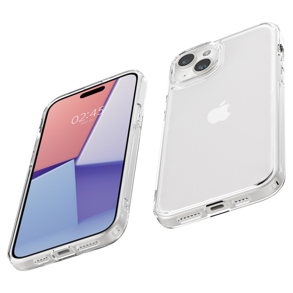 ACS06653 - Ốp lưng iPhone 15 Plus Spigen Ultra Hybrid Crystal Clear - 12