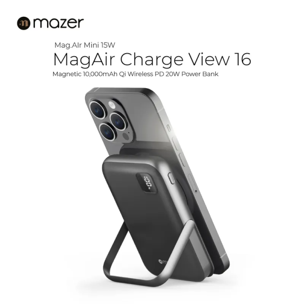 MMAGAIR16WH - Pin sạc dự phòng Mazer 10.000 mAh 20W PD Magnetic - 4